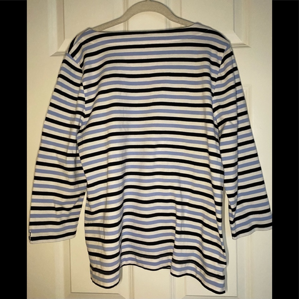 EUC Talbots striped tee. - Picture 9 of 9